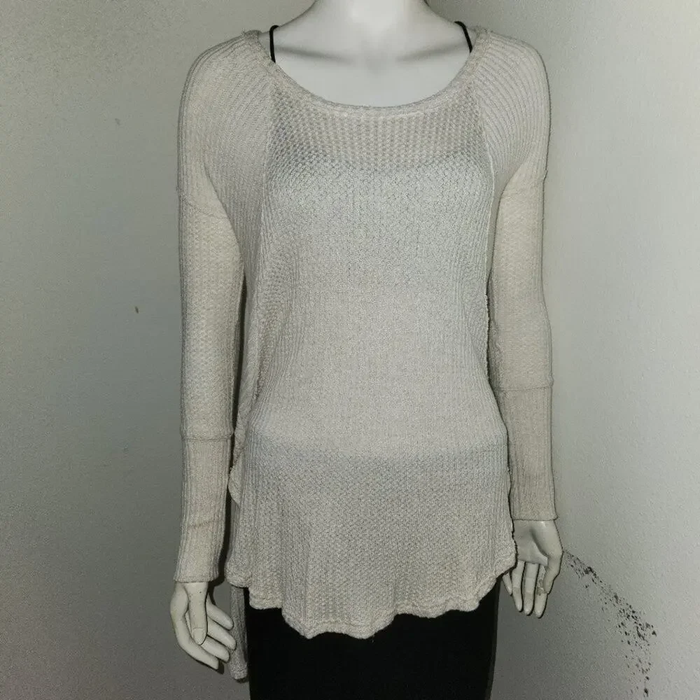 FREE PEOPLE VENTURA Raglan Thermal Top || EUC || sz  XS